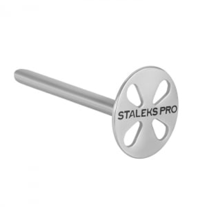 Удлиненный педикюрный диск металлический Staleks PDLset-15 S (15 мм)