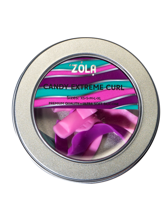 Валики для ламінування ZOLA Candy Extreme Curl (S, M, L, XL, LL)