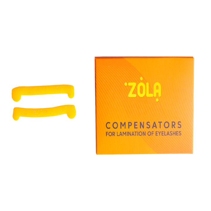 Компресори для ламінування вій ZOLA (помаранчеві)
