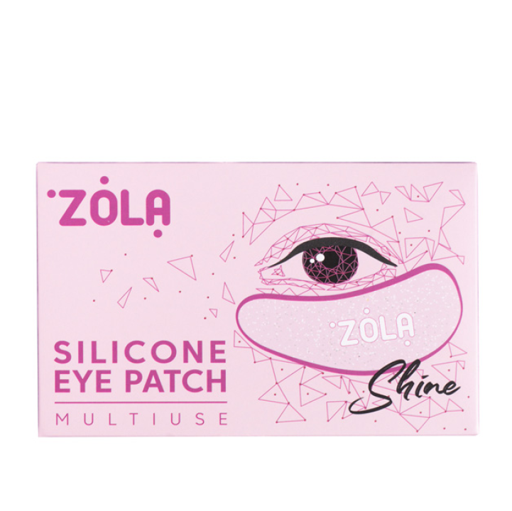 Патчи силиконовые под глаза ZOLA 1 пара (Розовые)