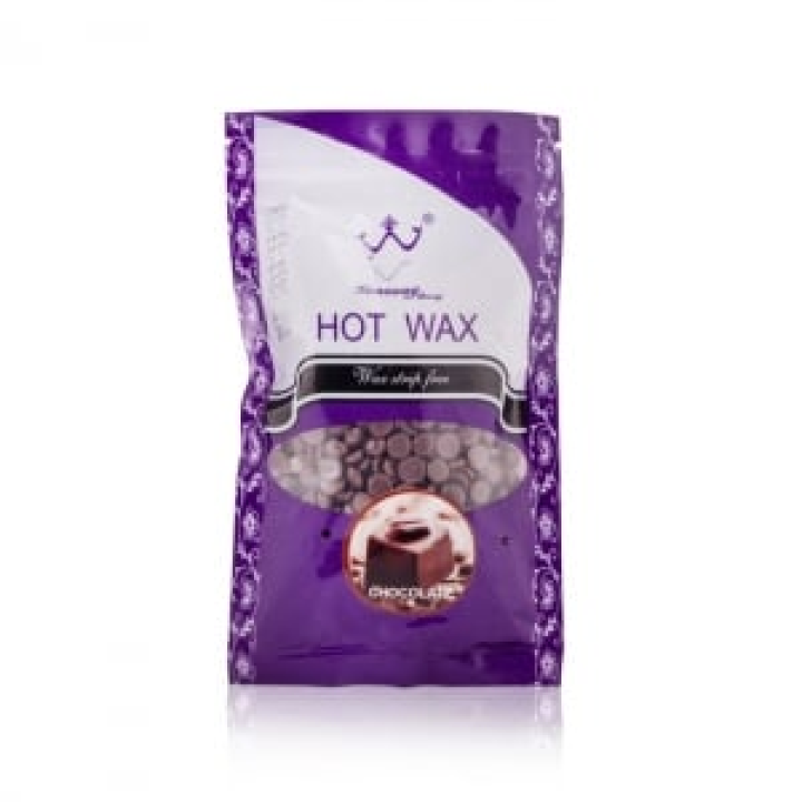 Воск в гранулах в пакете Konsung Hot Wax CHOCOLATE 300 г