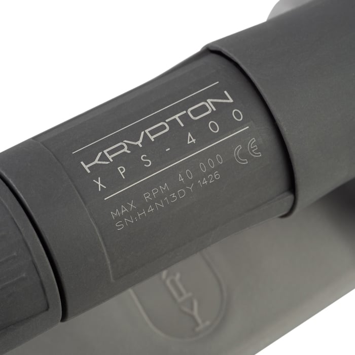 Фрезер для манікюру KRYPTON XPS-400 WHITE/PURPLE на 65 W та 40 тис.об.