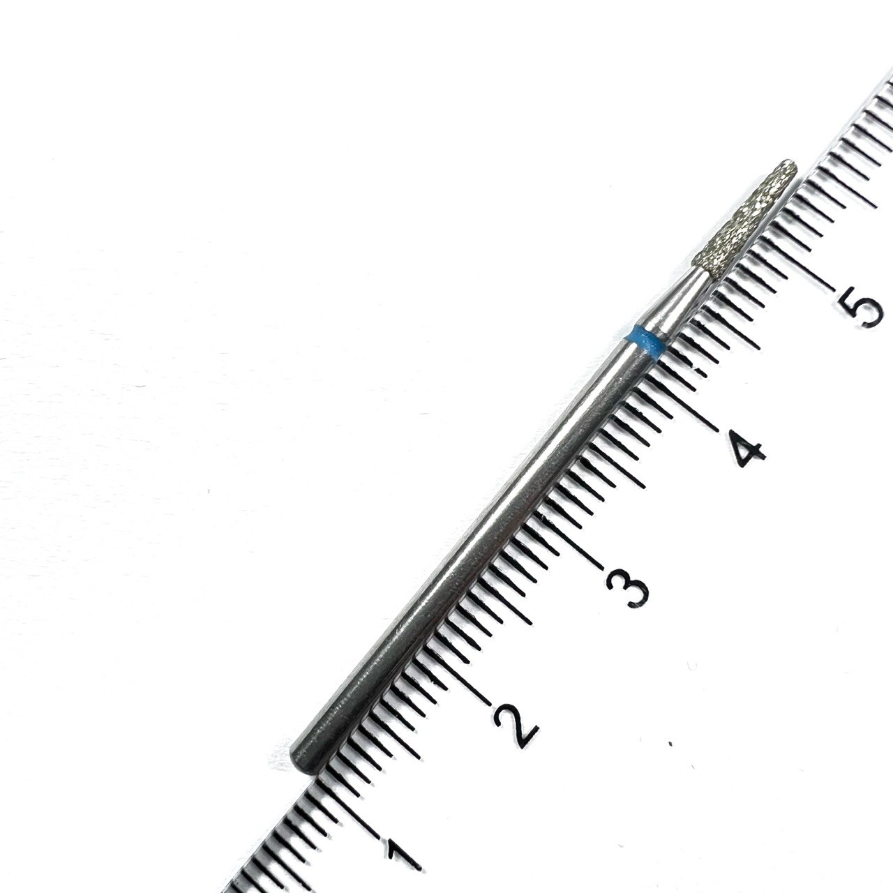 Фреза алмазная Staleks FA70B018/8 усеченный конус диаметр 1.8 мм рабочая часть 8 мм Синяя (средняя)
