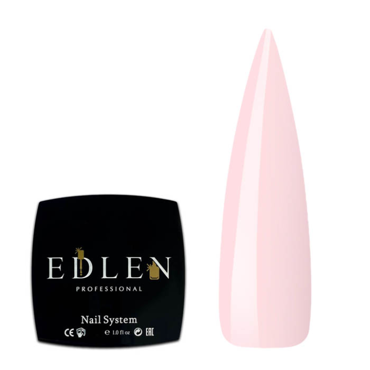 Гель для нарощення нігтів Edlen New Formula Builder Gel №004 (рожево-молочний), 30 мл