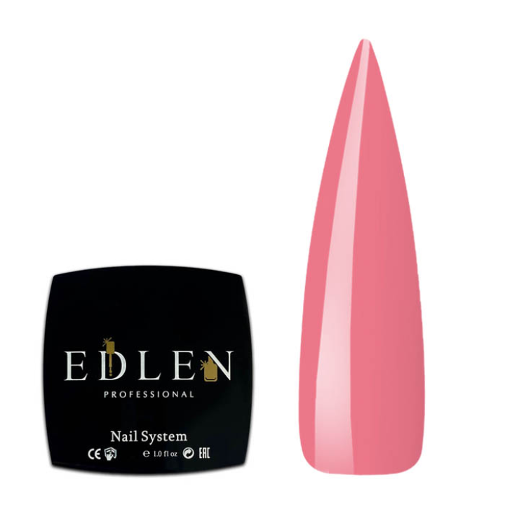 Гель для наращивания ногтей Edlen New Formula Builder Gel №006 (темно-розовый), 30 мл