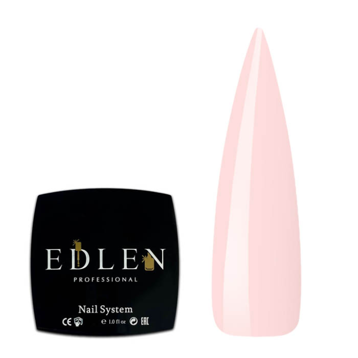 Гель для наращивания ногтей Edlen New Formula Builder Gel №005 (теплый розовый), 15 мл