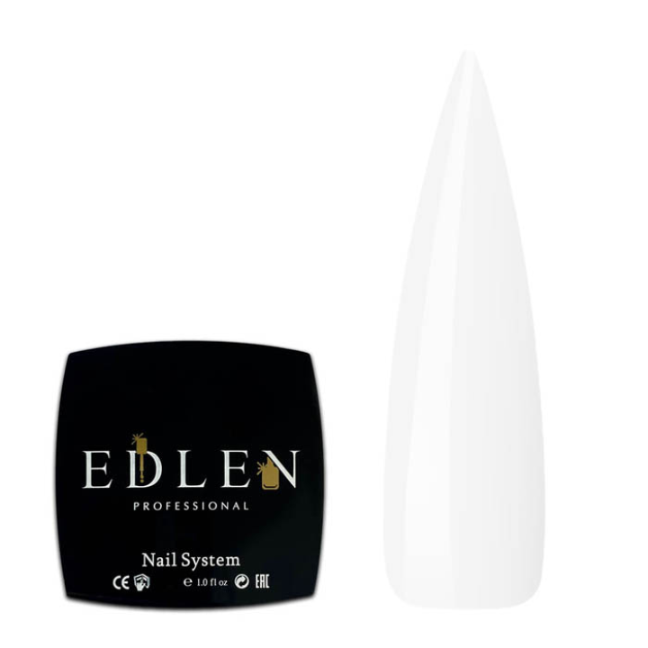 Полигель для наращивания ногтей Edlen New Formula Poly Gel №001 (прозрачный), 30 мл