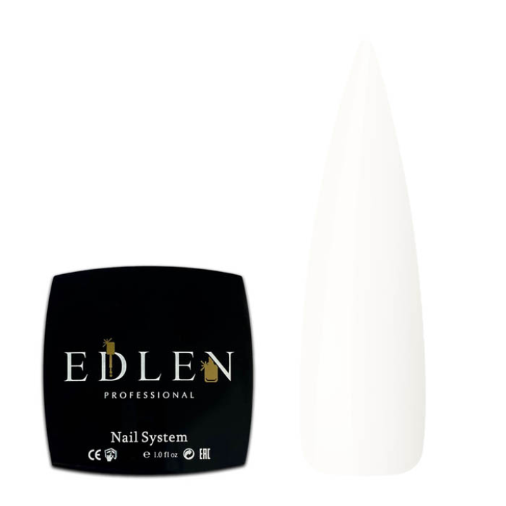 Полигель для наращивания ногтей Edlen New Formula Poly Gel №002 (молочный), 30 мл