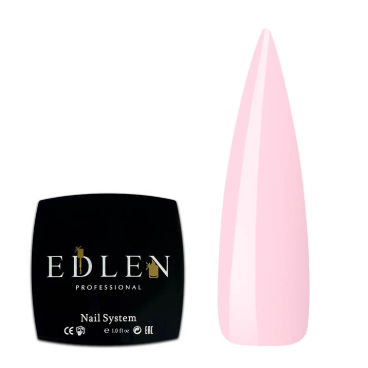 Полигель для наращивания ногтей Edlen New Formula Poly Gel №003 (нежно-розовый), 15 мл