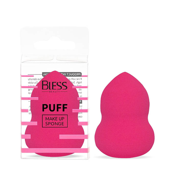 Спонж для макіяжу Бюті блендер груша Bless Beauty PUFF make up BS122 (01)