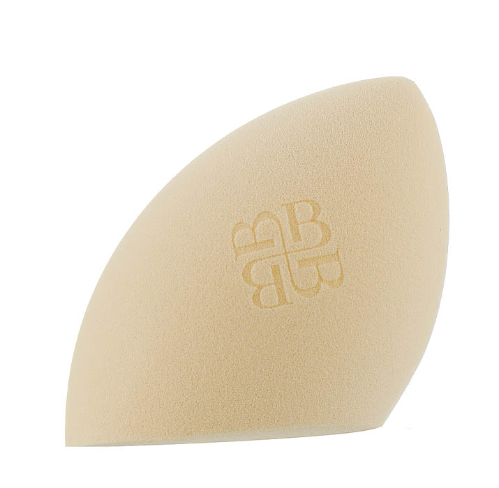 Спонж для макияжа Bogenia капля со срезом BG321 (001) светло-бежевый