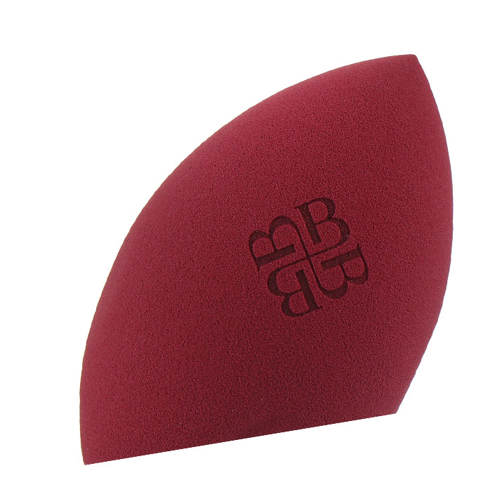Спонж для макияжа Bogenia капля со срезом BG321 (002) темно-бежевый