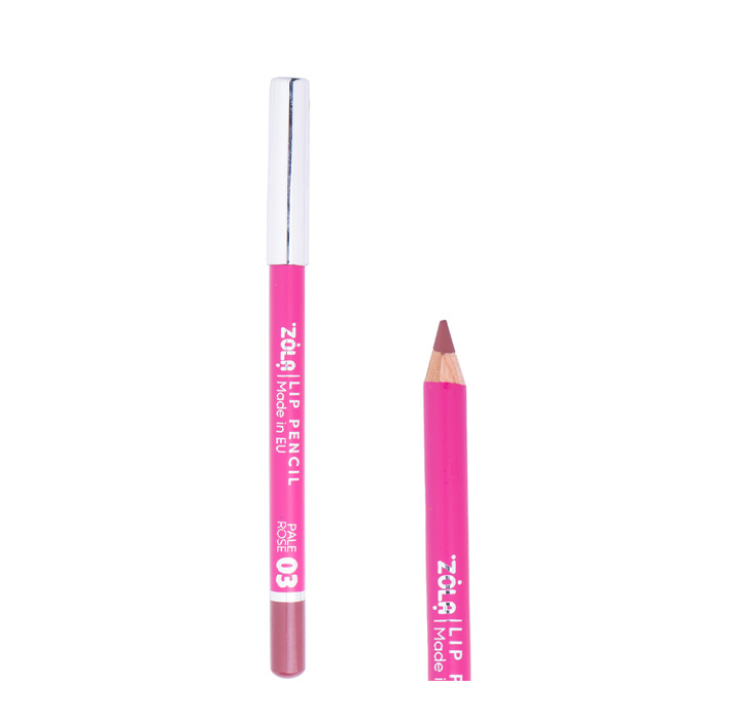 Олівець для губ ZOLA Lip Pencil №03 Pale Rose