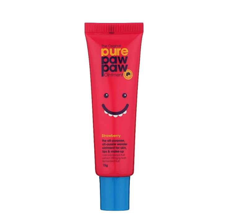 Відновлюючий бальзам для губ Pure Paw Paw Strawberry 15 мл