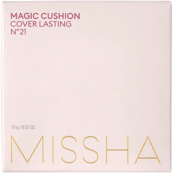 Тональний кушон для какіяжу Missha (білий) Cushion Cover Lasting №21 SPF50 15 г