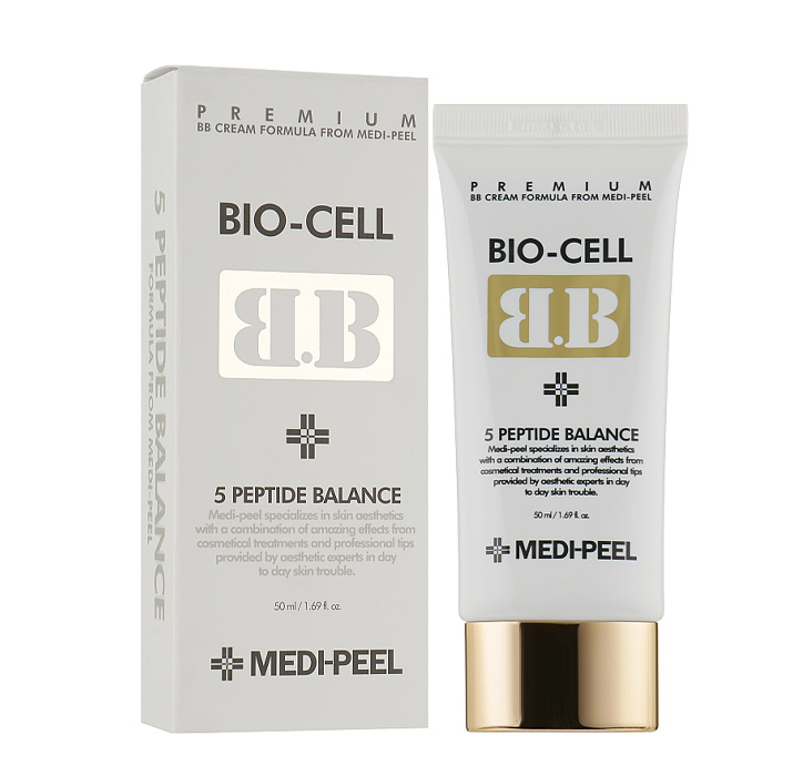 ВВ-крем для лица с пептидами Medi-Peel Bio-Cell 5 Peptide Balance 50 мл