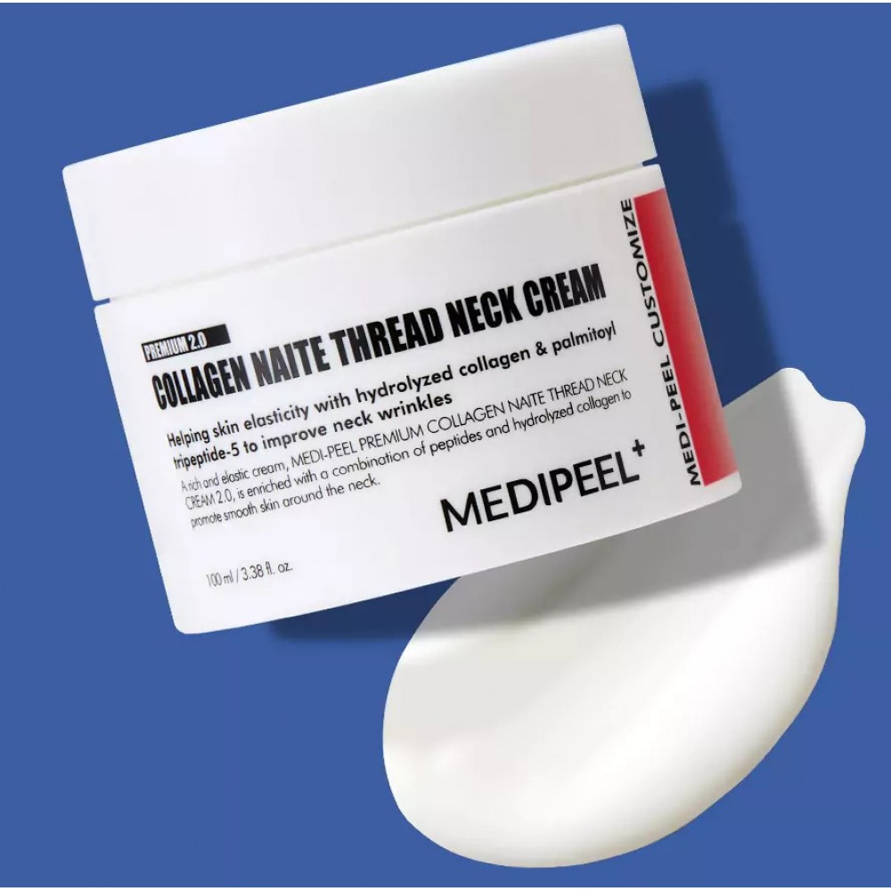 Крем подтягивающий для шеи и декольте с пептидами Medi-Peel Premium Naite Thread Neck Cream 100 мл