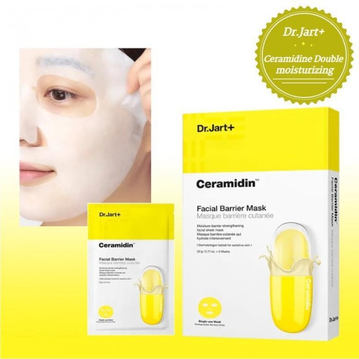 Маска тканевая восстанавливающая для лица Dr.Jart+ Ceramidin Facial Barrier Mask