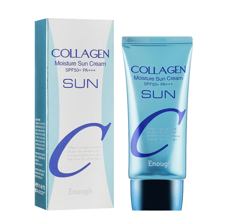 Крем солнцезащита увлажняющая Enough Collagen Moisture Sun Cream SPF50+ PA+++ 50 мл