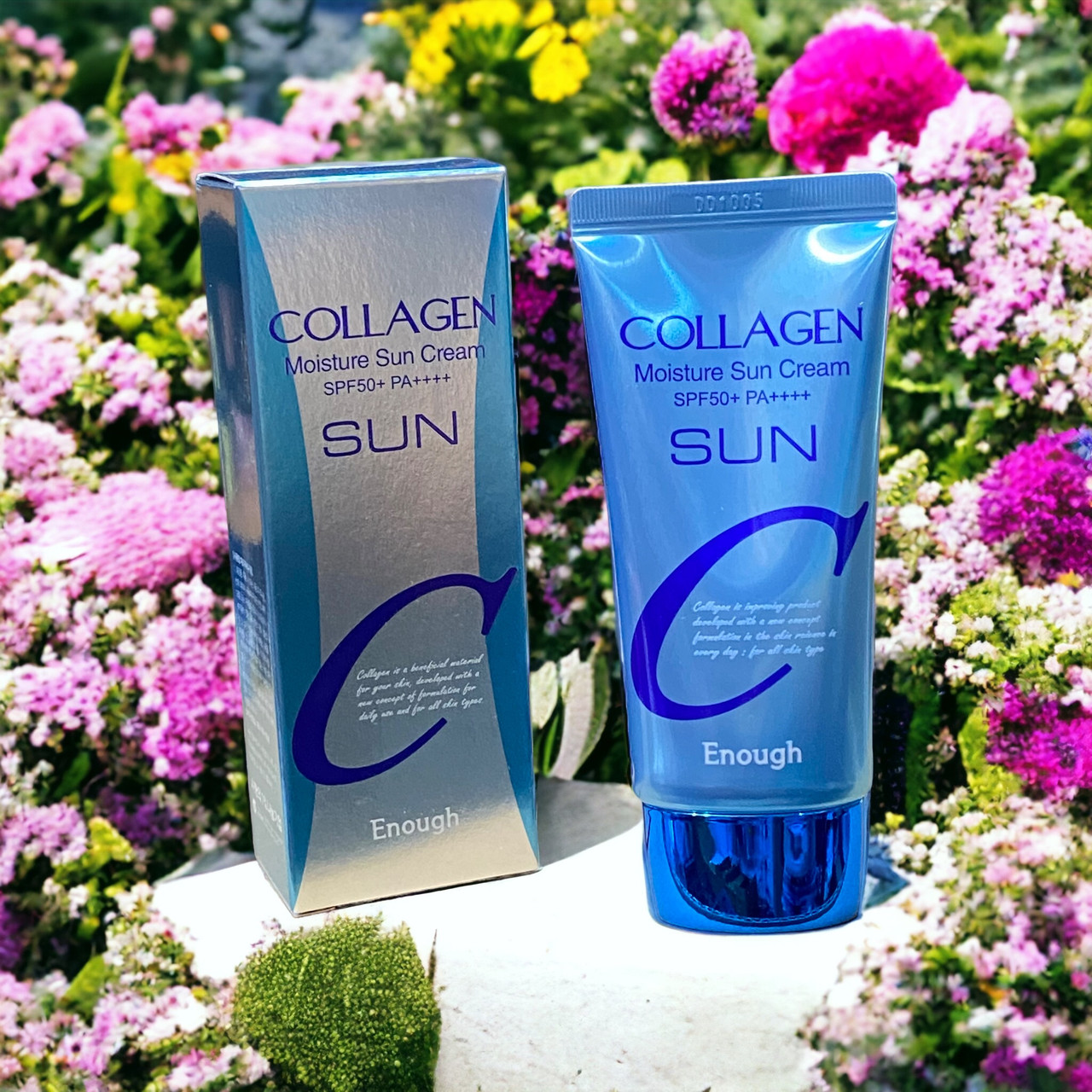 Крем солнцезащита увлажняющая Enough Collagen Moisture Sun Cream SPF50+ PA+++ 50 мл