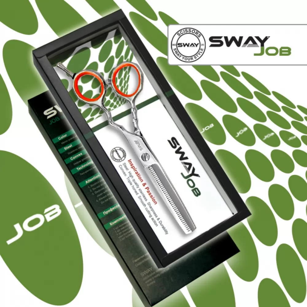 Ножиці філірувальні для стрижки SWAY JOB 56455 розмір 5.5 (14 см)
