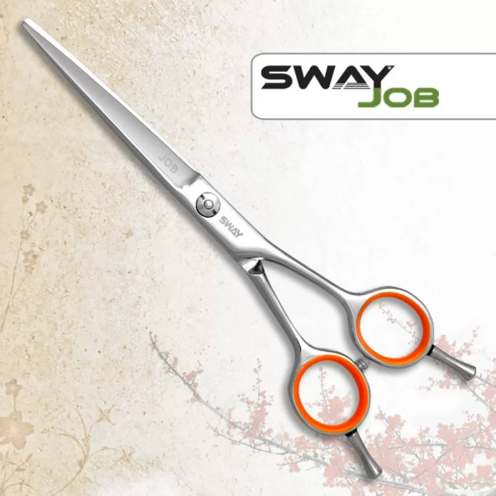 Ножиці перукарські для стрижки SWAY JOB прямі 50355 розмір 5.5 (14 см)