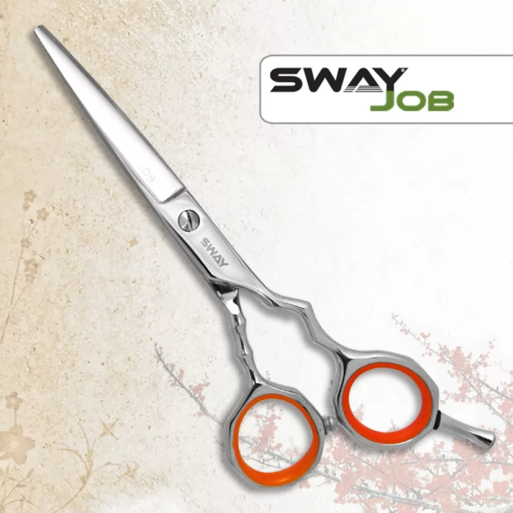Ножиці перукарські для стрижки SWAY JOB прямі 50455 розмір 5.5 (14 см)