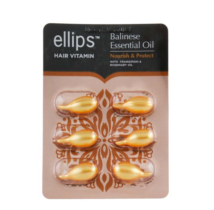 Капсулы для волос Ellips Питание и защита Hair Vitamin Essential Oil розмарин (6х1мл)