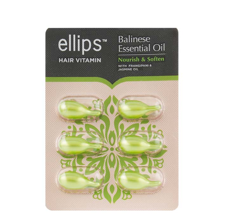Капсулы для волос Ellips Питание и мягкость Hair Vitamin Essential Oil жасмин (6х1мл)
