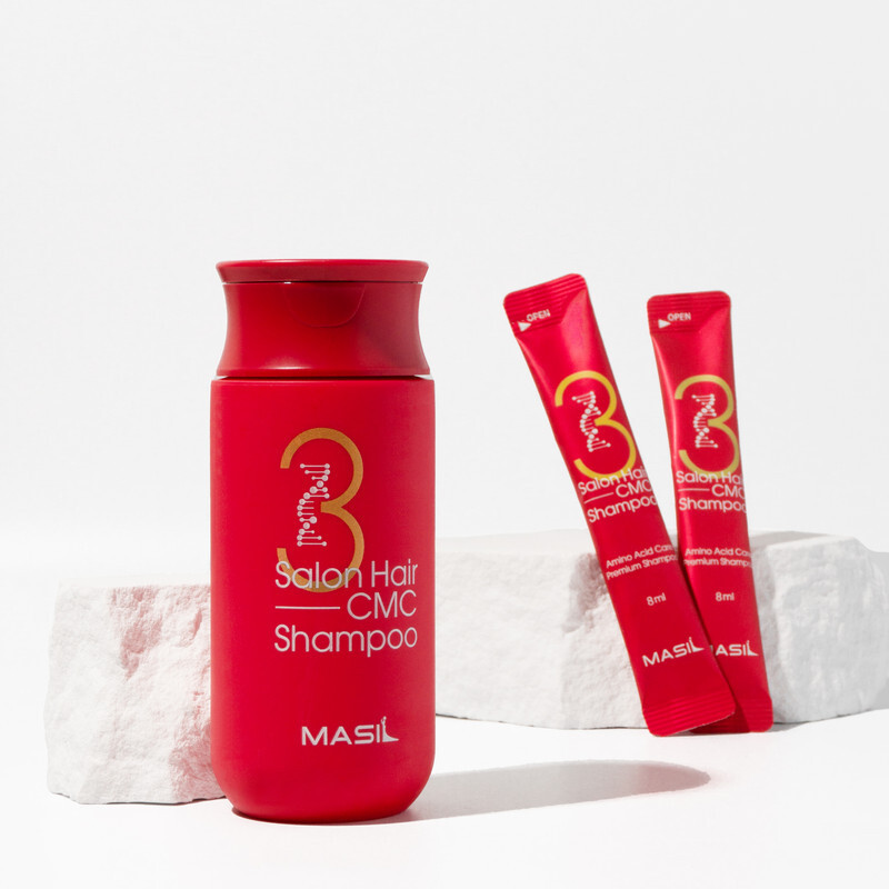 Шампунь для волосся відновлюючий з амінокислотами Masil 3 Salon Hair CMC Shampoo 150 мл