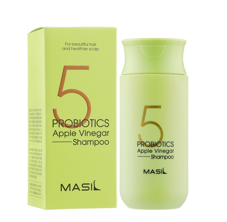 Шампунь для волосся з пробіотиками і яблучним оцтом Masil 5 Probiotics Apple Vinegar Shampoo 150 мл