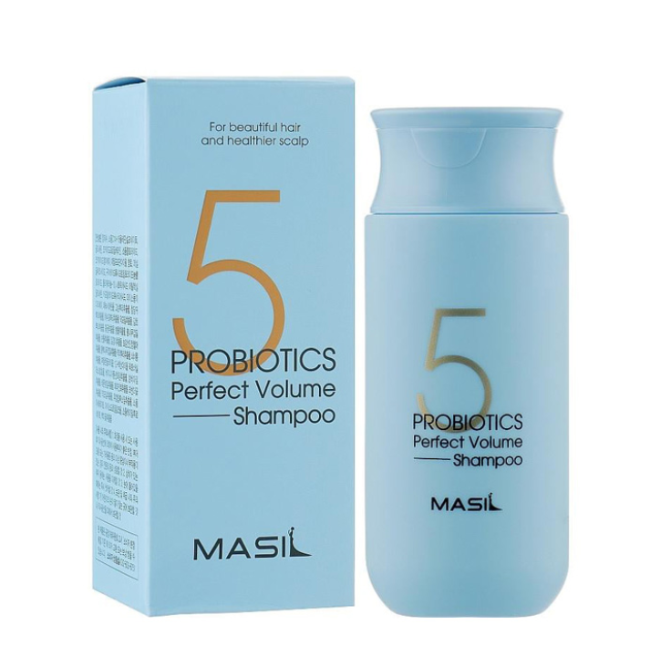 Шампунь для объема волос с пробиотиками Masil 5 Probiotics Perfect Volume Shampoo 150 мл