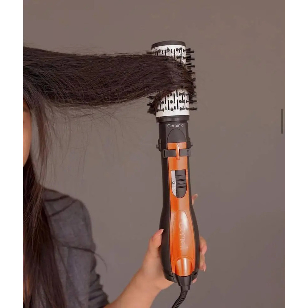 Фен-браш для волосся Gemei 3в1 GM-4828