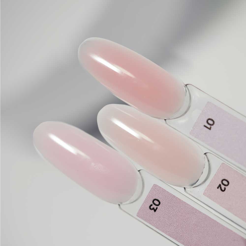 Полигель для наращивания ногтей NAILSOFTHEDAY Poly Gel Nude №001 (бежево розовый) 30 мл