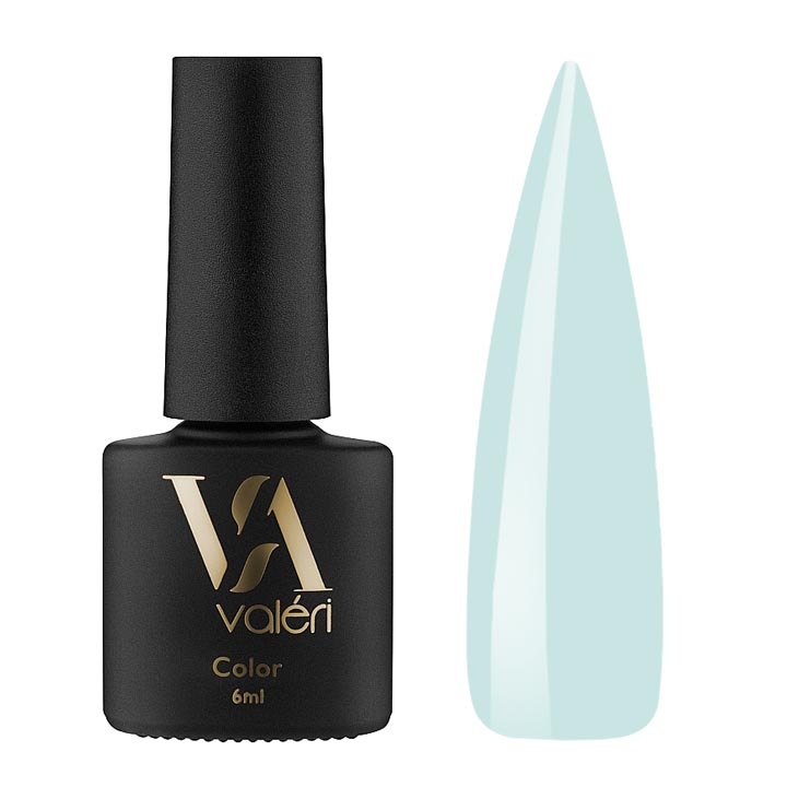 Гель лак для нігтів Valeri Color №043 (світло-блакитний) 6 мл