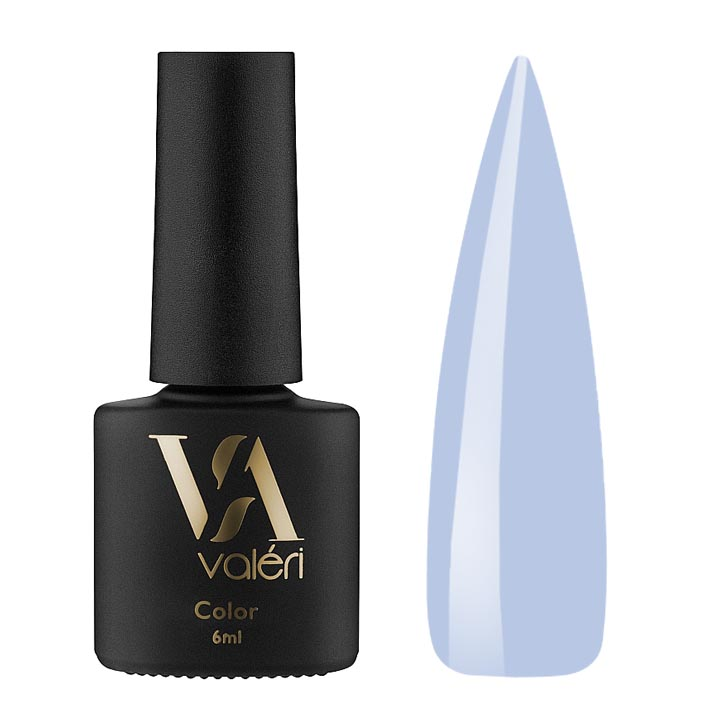 Гель лак для нігтів Valeri Color №045 (холодний світло-сірий) 6 мл