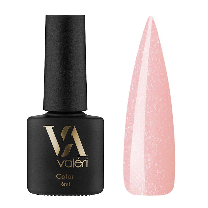 Гель лак для ногтей Valeri Color №063 (персиково-розовый) 6 мл