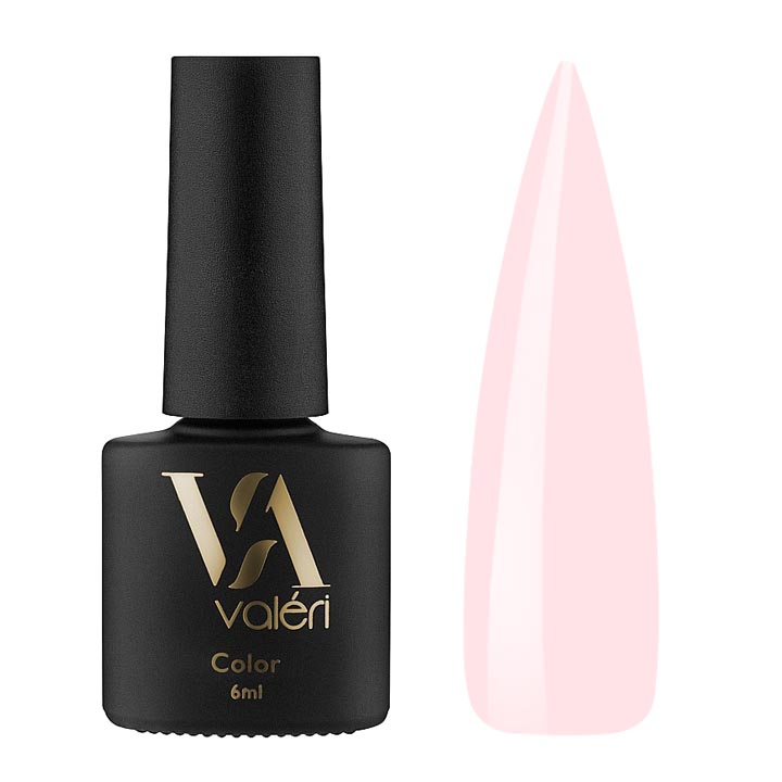 Гель лак для ногтей Valeri Color №066 (сливочно-розовый) 6 мл