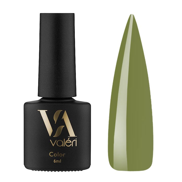 Гель лак для ногтей Valeri Color №097 (травянистый) 6 мл