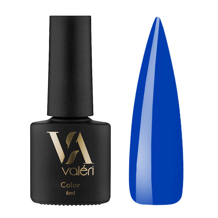 Гель лак для ногтей Valeri Color №100 (ярко-синий) 6 мл