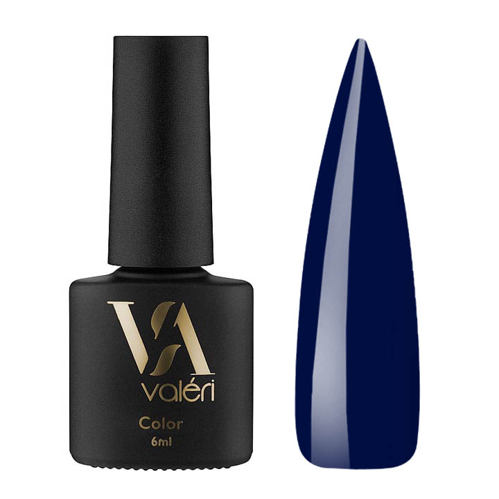 Гель лак для ногтей Valeri Color №125 (синий) 6 мл