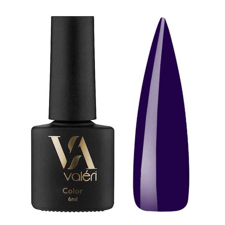 Гель лак для ногтей Valeri Color №126 (фиолетовый) 6 мл