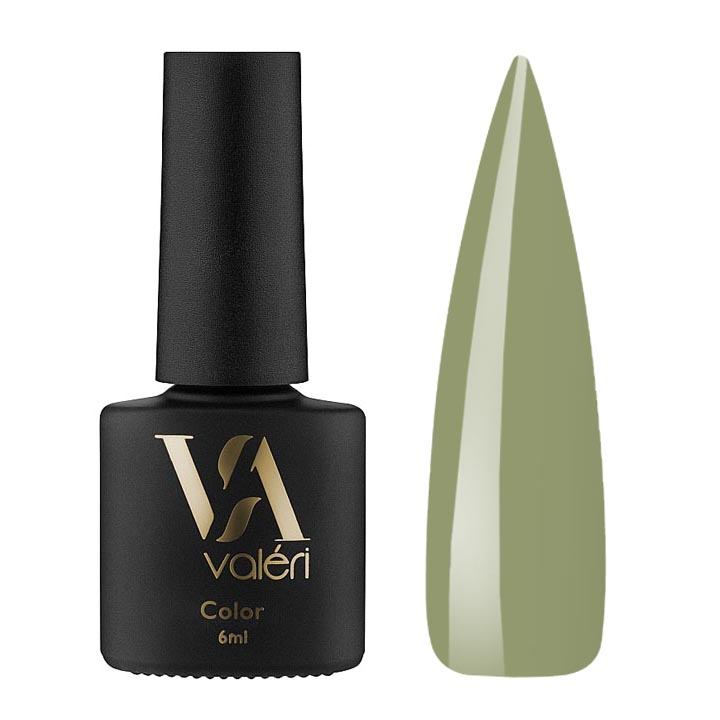 Гель лак для ногтей Valeri Color №147 (оливковый) 6 мл
