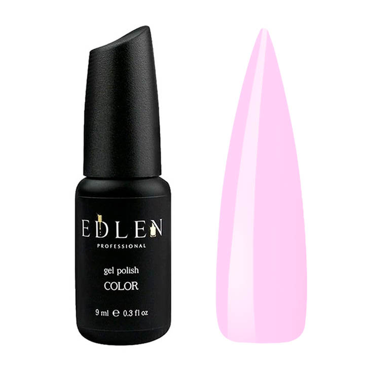 Гель лак для ногтей EDLEN №005 (холодный светло-розовый) 9 мл