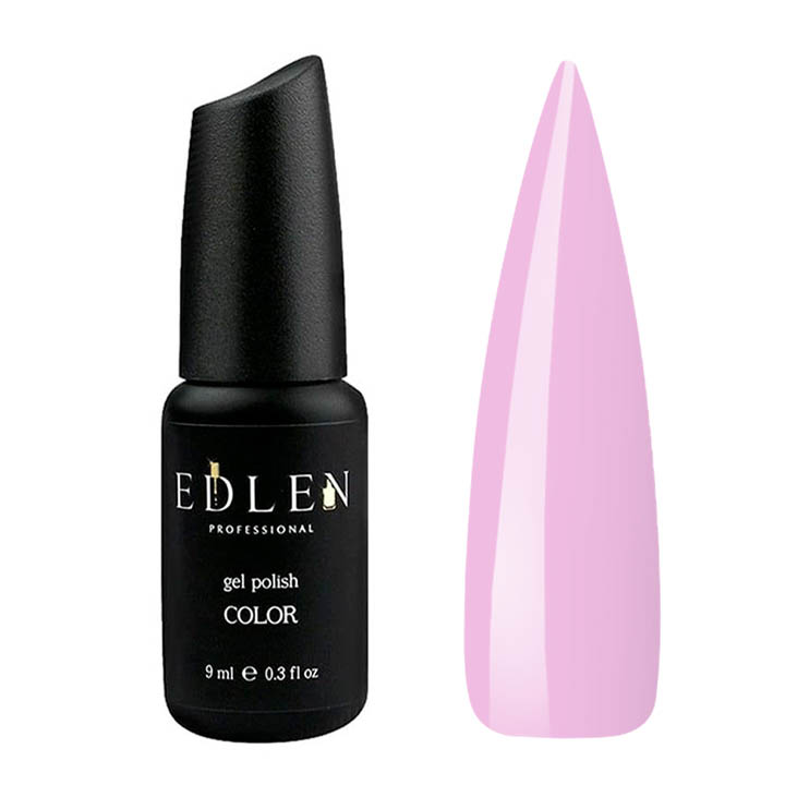 Гель лак для нігтів EDLEN №006 (пастельний рожевий) 9 мл