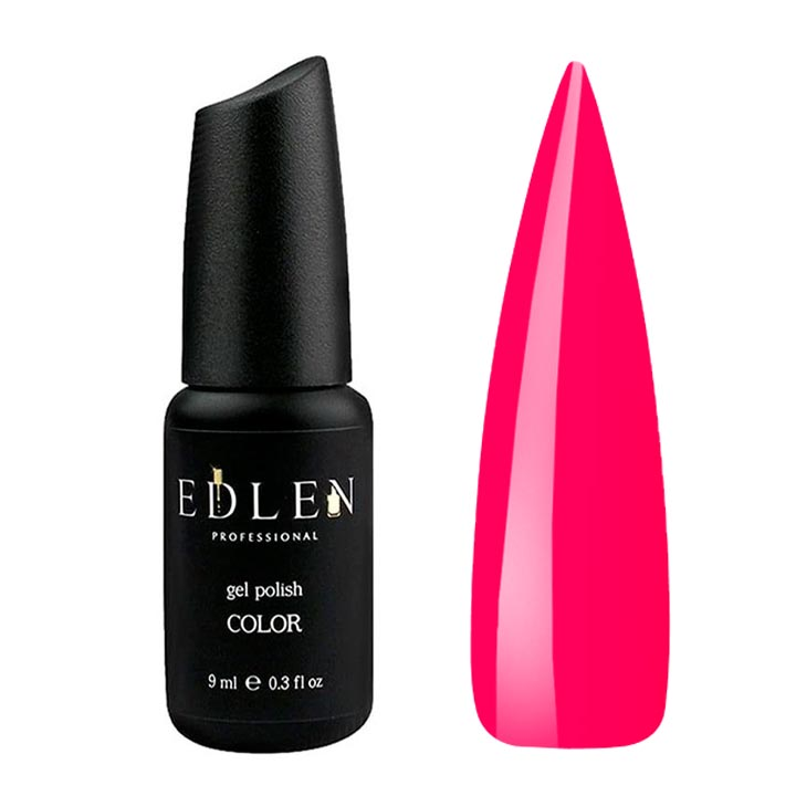 Гель лак для нігтів EDLEN №013 (коралово-рожевий) 9 мл