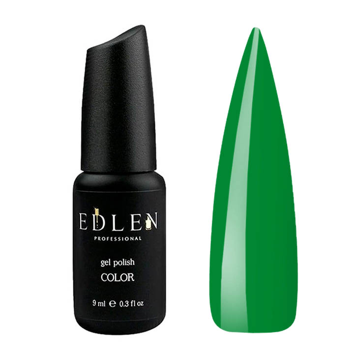 Гель лак для ногтей EDLEN №061 (травяной) 9 мл