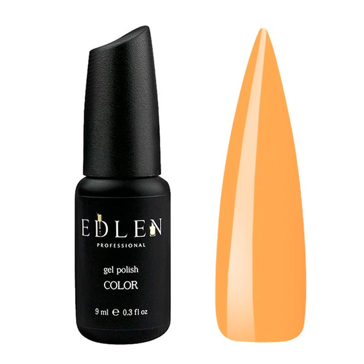 Гель лак для ногтей EDLEN №069 (светло-оранжевый) 9 мл