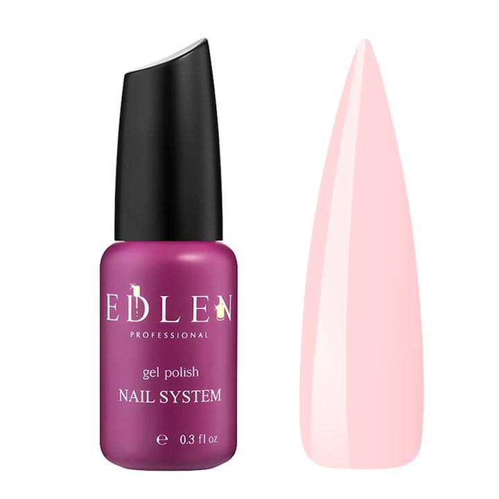 Камуфлююча база для нігтів Edlen New Formula Base Nude №003 (пудровий-рожевий) 9 мл