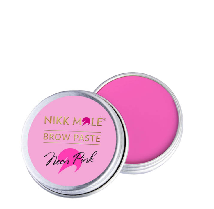 Паста для розмітки брів NIKK MOLE Neon Pink Brow Paste 15 мл
